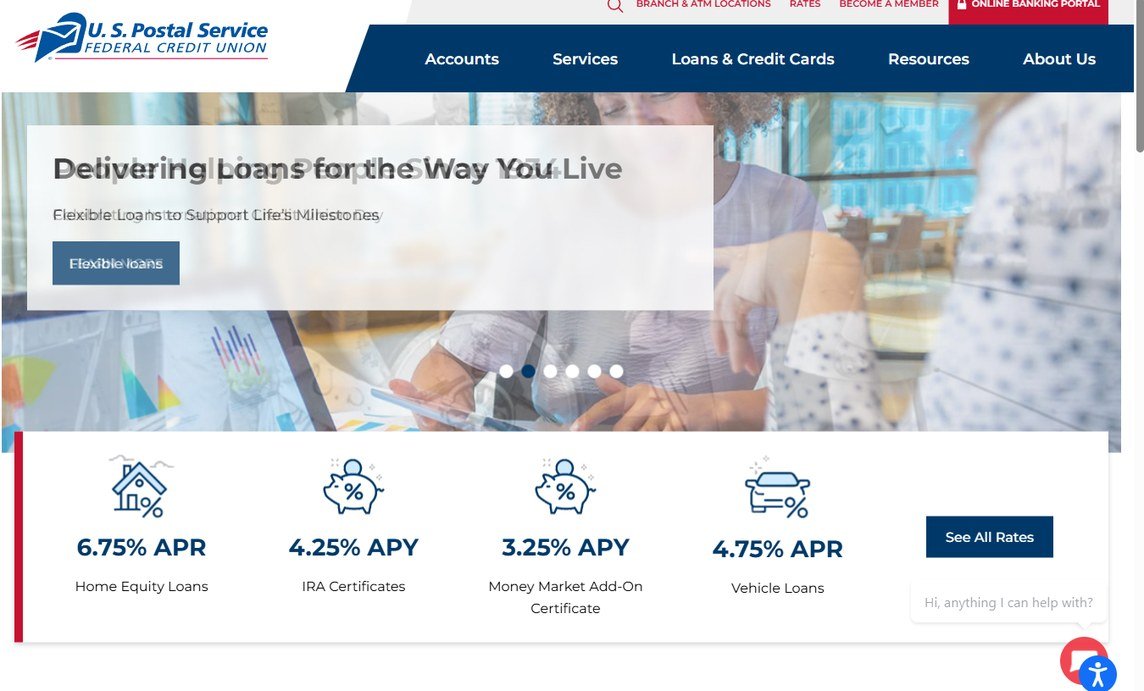 USPS Federal Credit Union – uspsfcu.org